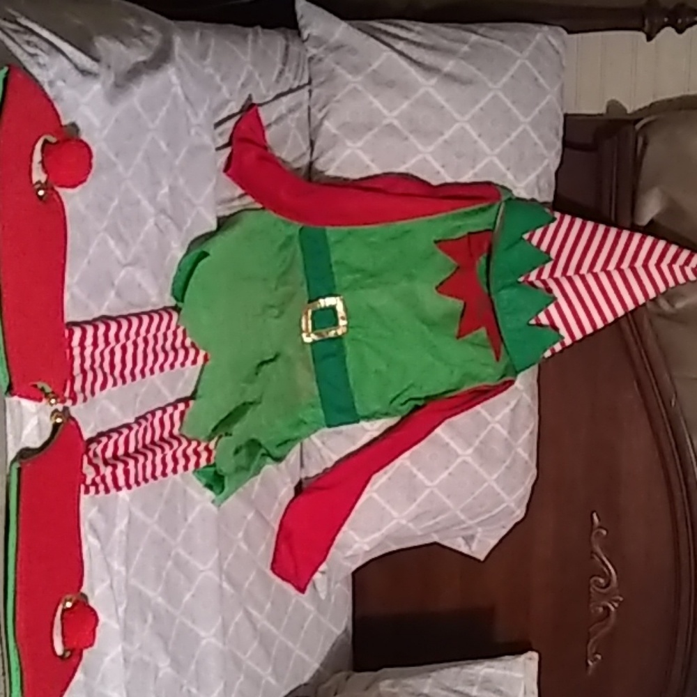 Little girls Elf Costume